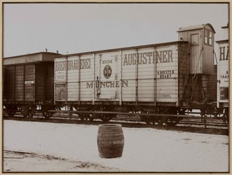 Historisches Bild eines Zugs