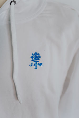 Hoodie weiß
