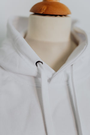 Hoodie weiß